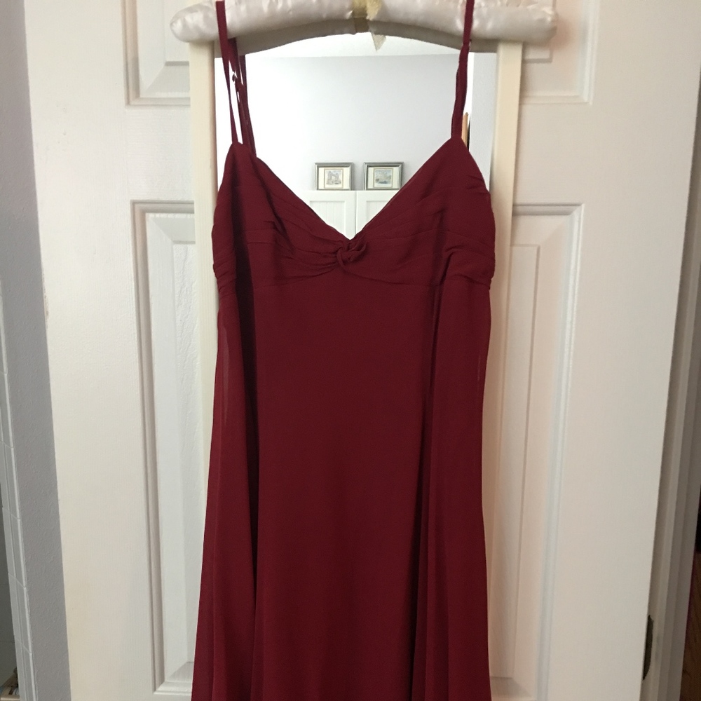 Red dress